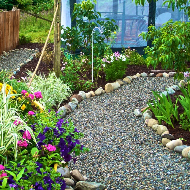 Gardens and patios