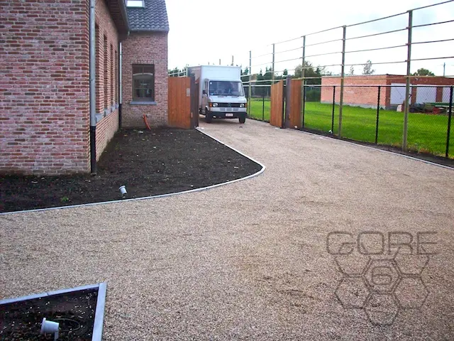 Project 193 - Holland Office - Gravel Driveway and Parking Lot - Truck Exit