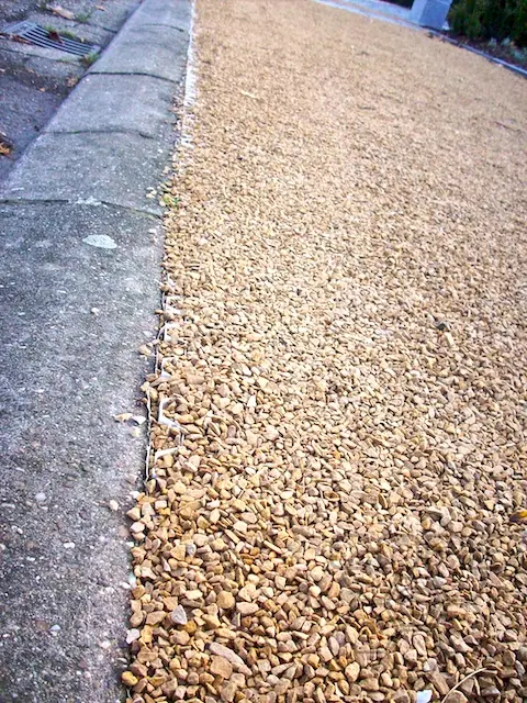 Project 387 - Holland Home - Gravel Curb Extension for Car Parking - Detail 1