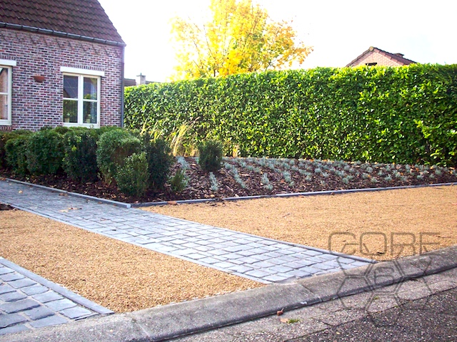 Project 387 - Holland Home - Gravel Curb Extension for Car Parking