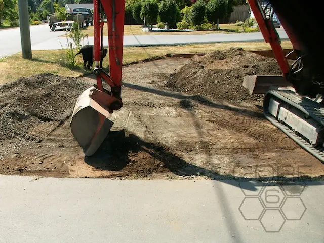 Project 402 - Canada Home - Gravel Driveway Parking - detail